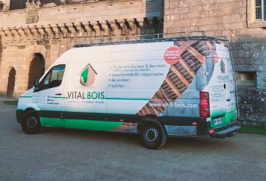 Le fourgon Vital Bois